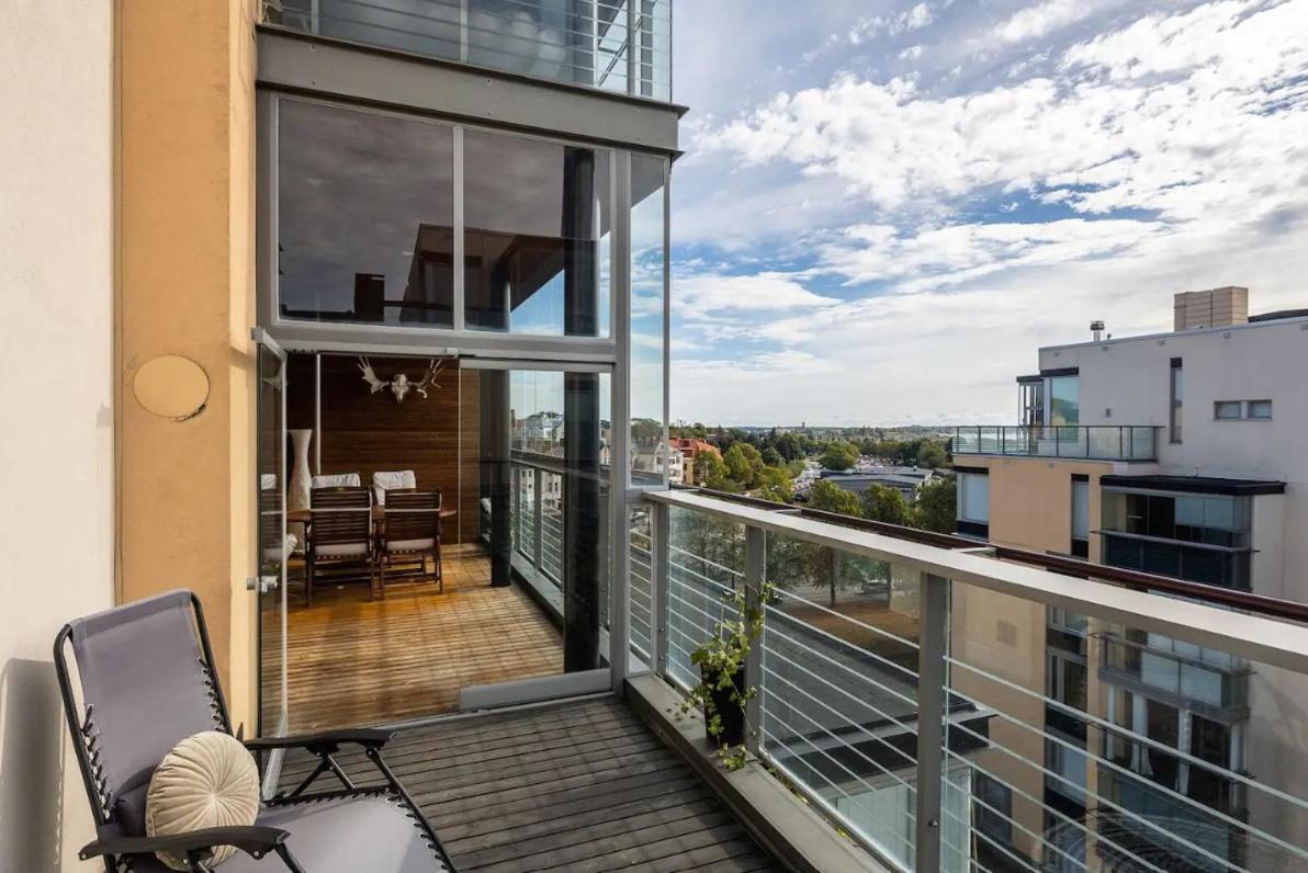 Spacious Home With Four Terrace, Sauna, Sea View Helsingfors Exteriör bild